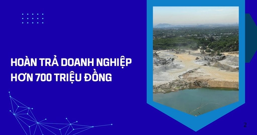 hoan tra doanh nghiep hon 700 trieu dong
